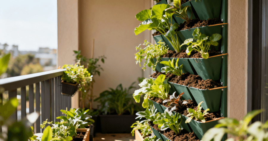 How To Create A DIY Vertical Garden For Small Balconies: A Beginner’s Step-by-Step Guide