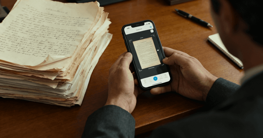 How To Digitize Your Old Paper Documents Using Only Your Smartphone