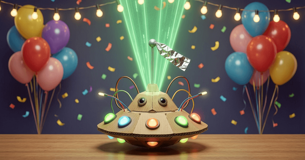 How To Build A Fake Alien UFO Detector Prank For Interactive Party Games