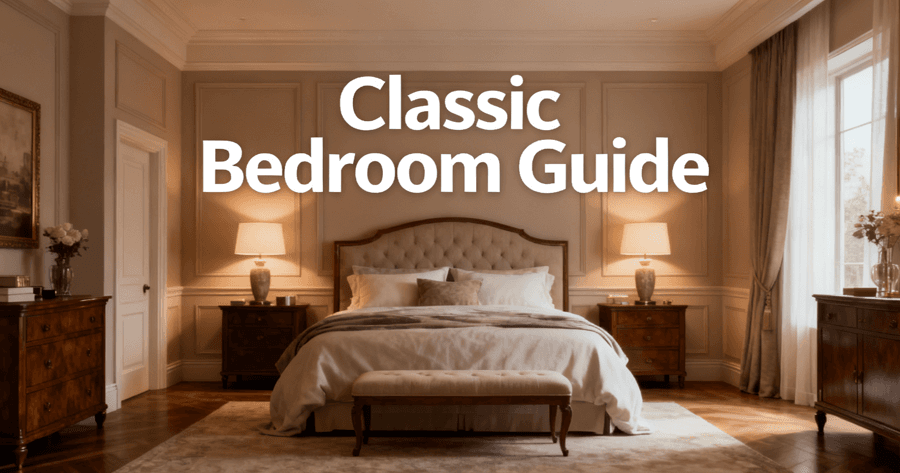 How To Design A Classic Style Bedroom: A Complete Guide For Enthusiasts
