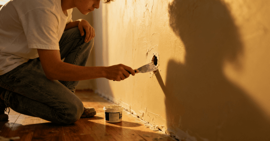 How To Repair A Small Hole In Drywall: A Step-by-Step Beginner’s Guide